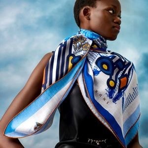 Hermes shawl cashmere scarf 140